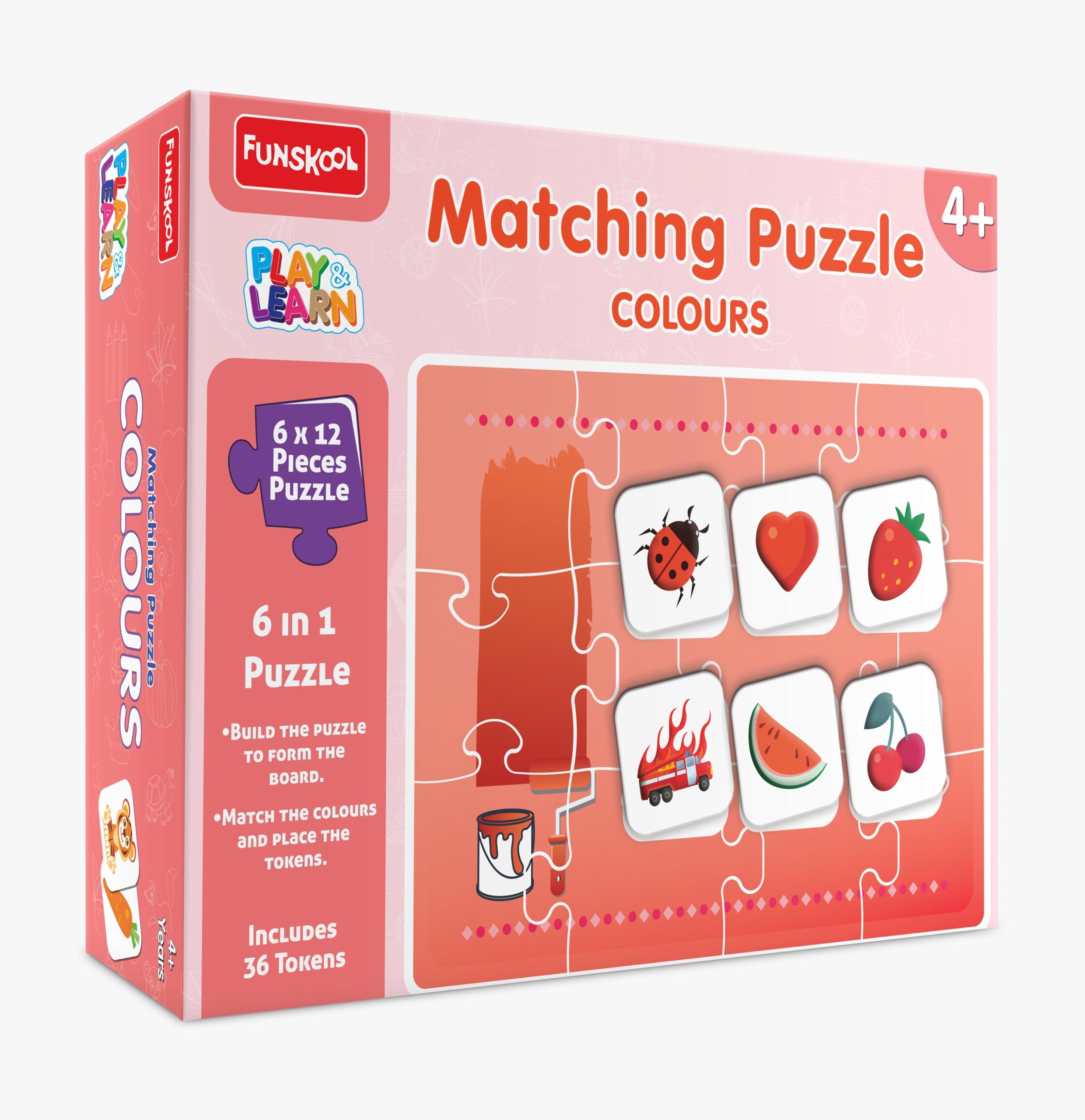 MATCHING PUZZLE COLOURS