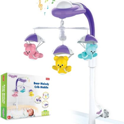 BEAR MELODY CRIB MOBILE