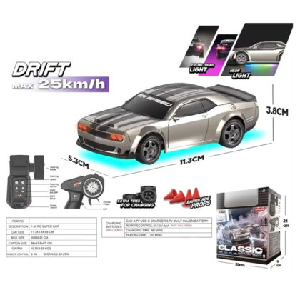 DODGE RC 1:43 SCALE