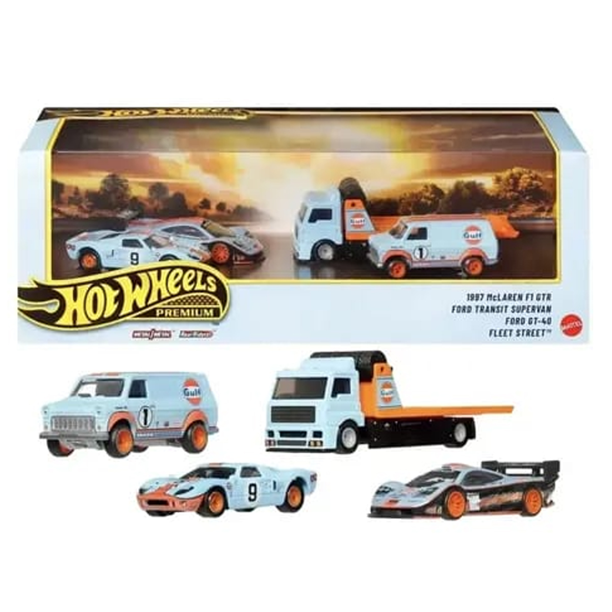 Hot Wheels Premium Gulf Fleet Street Set - Image 2