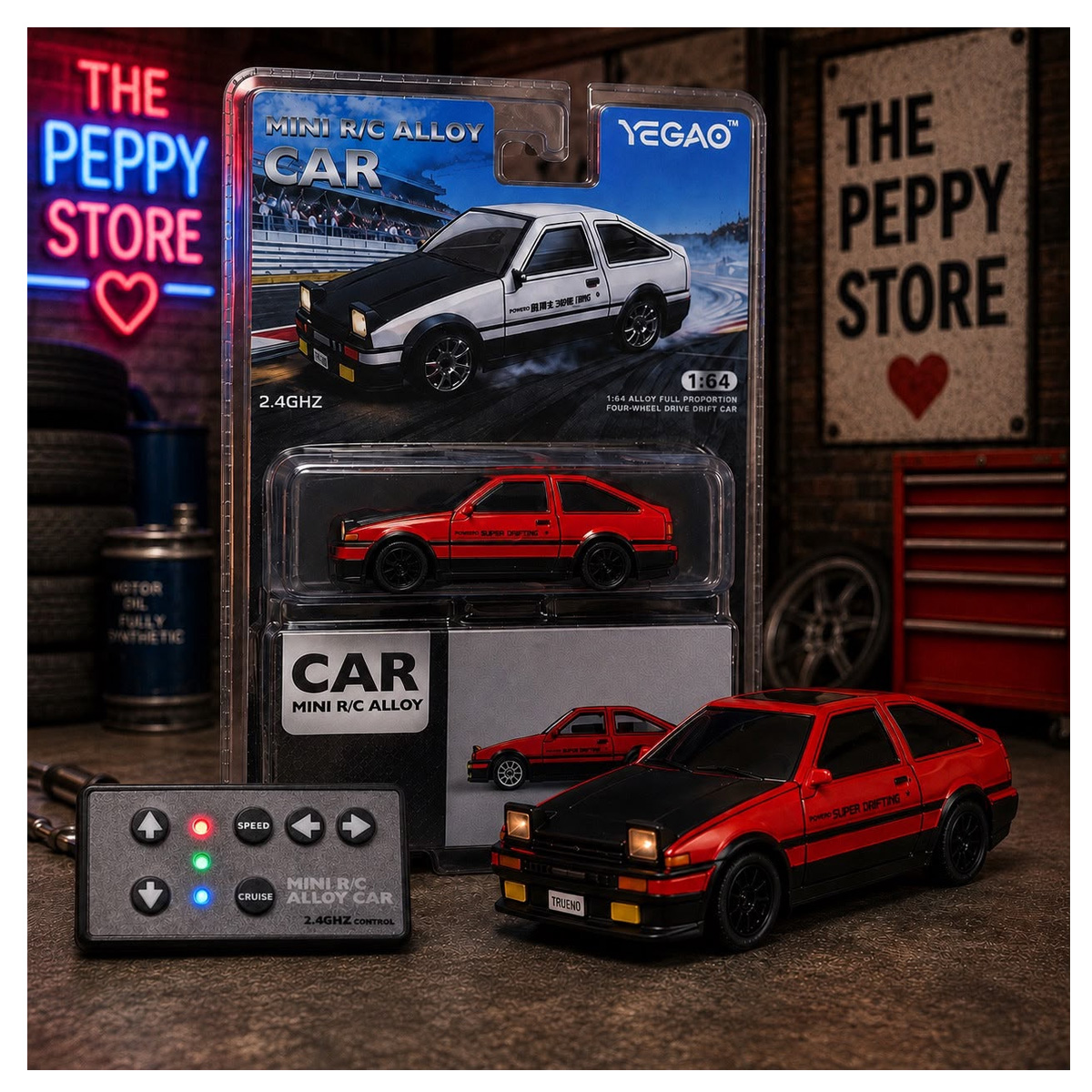 TOYOTA AE86 RC 1:64 SCALE