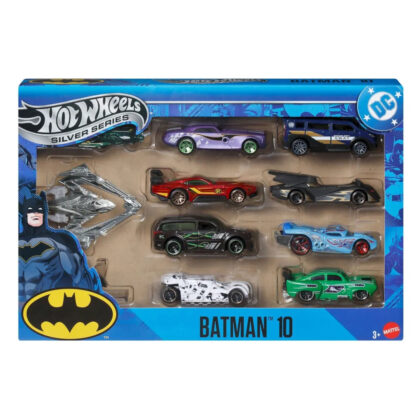 Hot Wheels Silver Series Batman 10-Car Set
