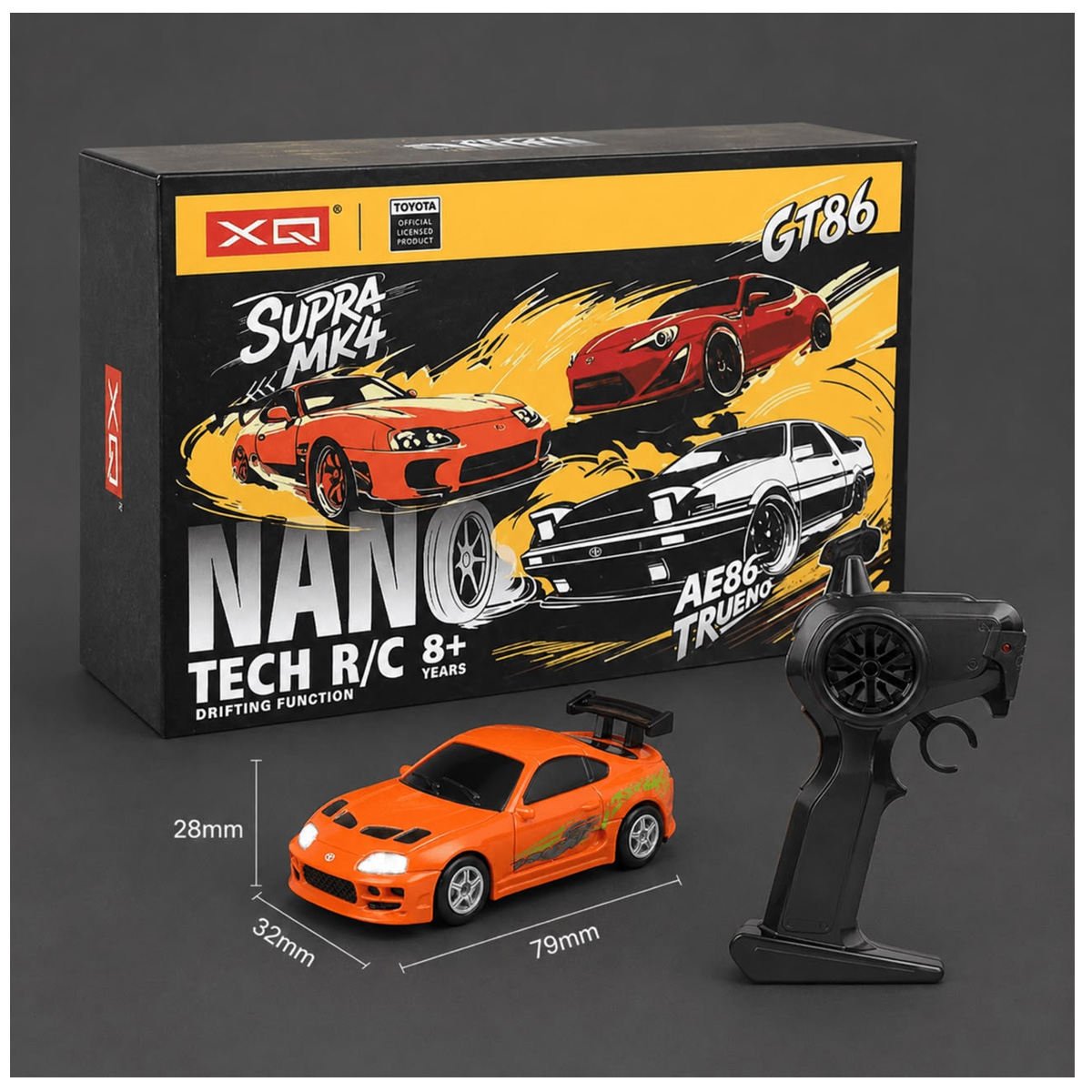 SUPRA MK4 RC 1:64 SCALE