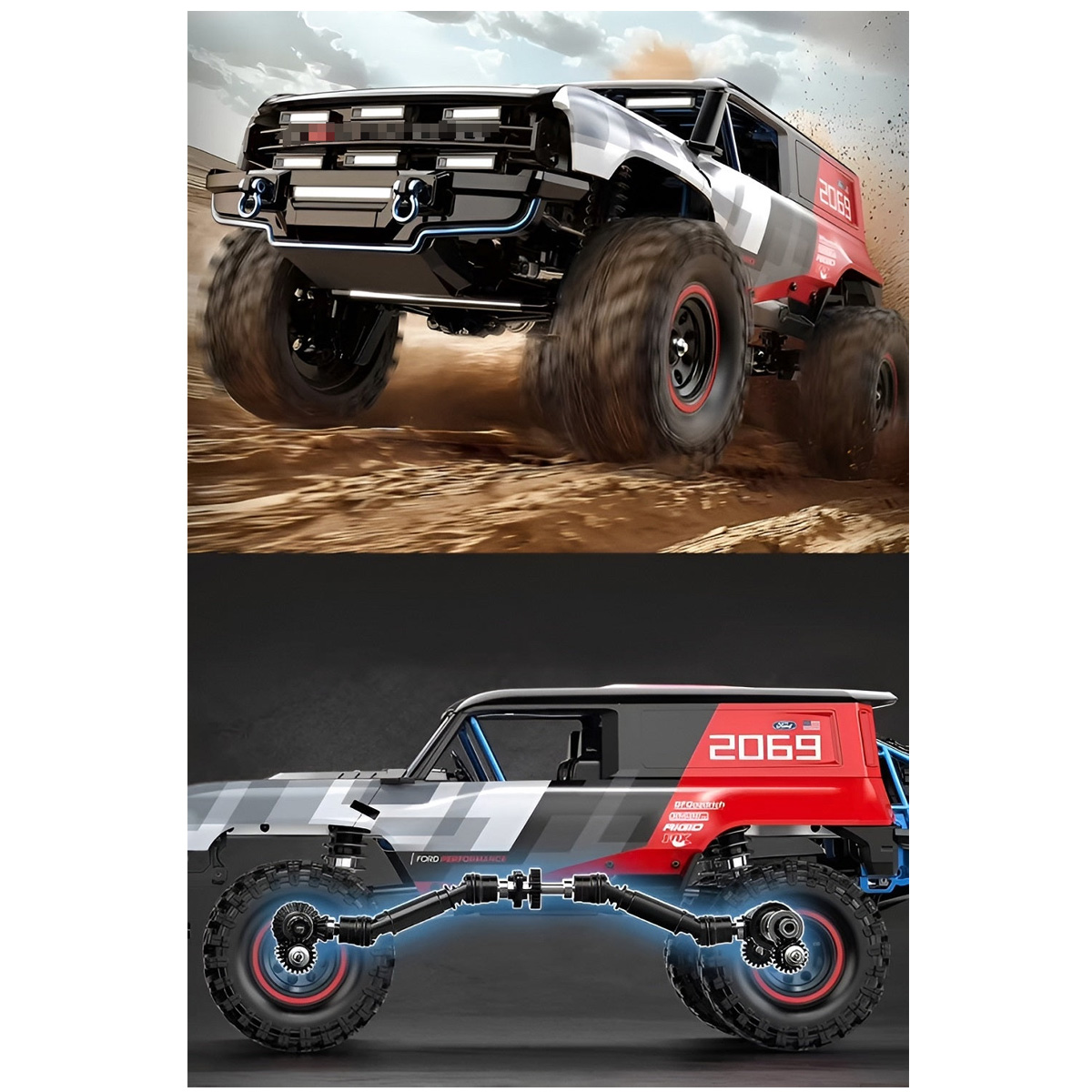 FORD BRONCO R 1:18 SCALE - Image 2