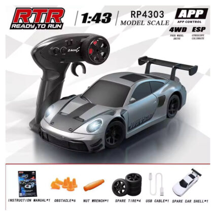 PORSCHE R/C 1:43 SCALE
