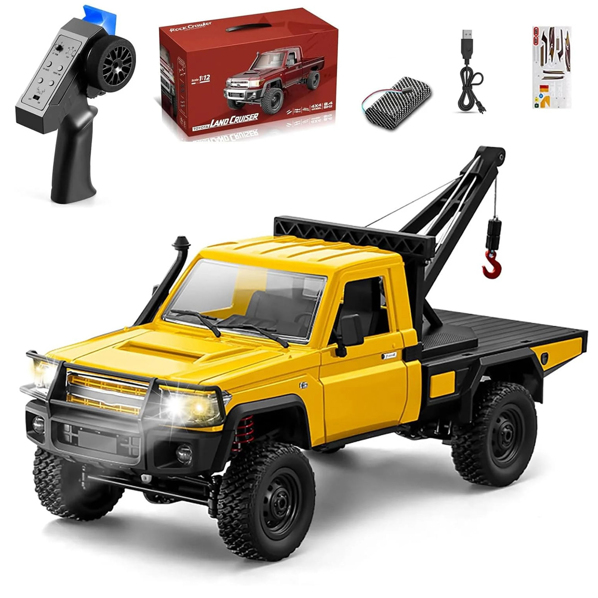 1:12 scale RC tow truck