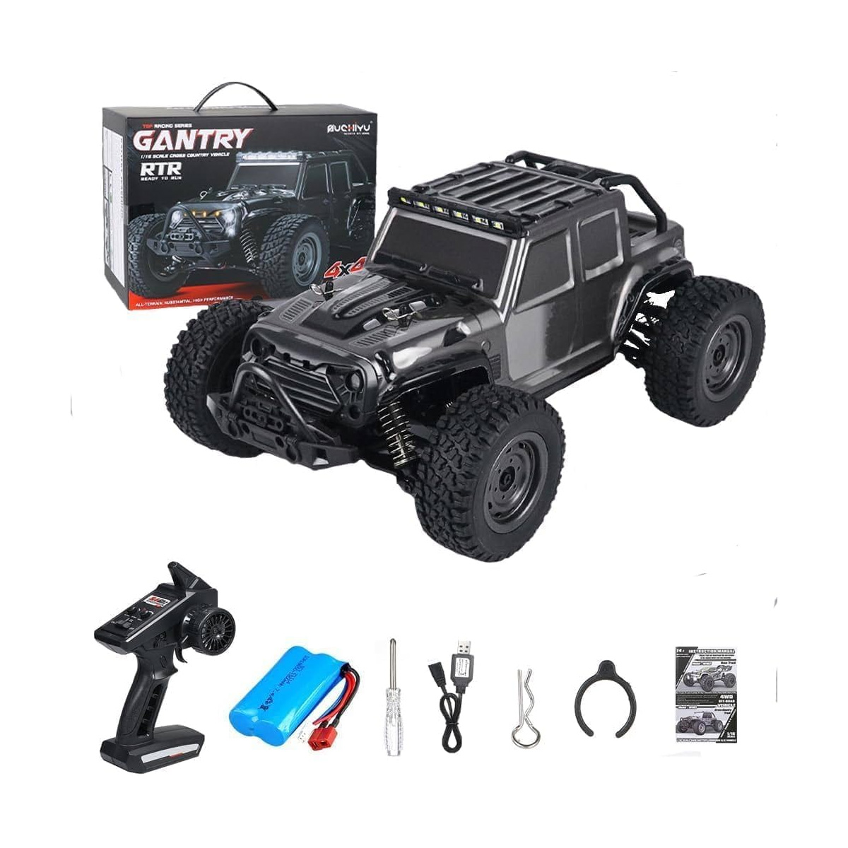4WD RTR RC off-road truck