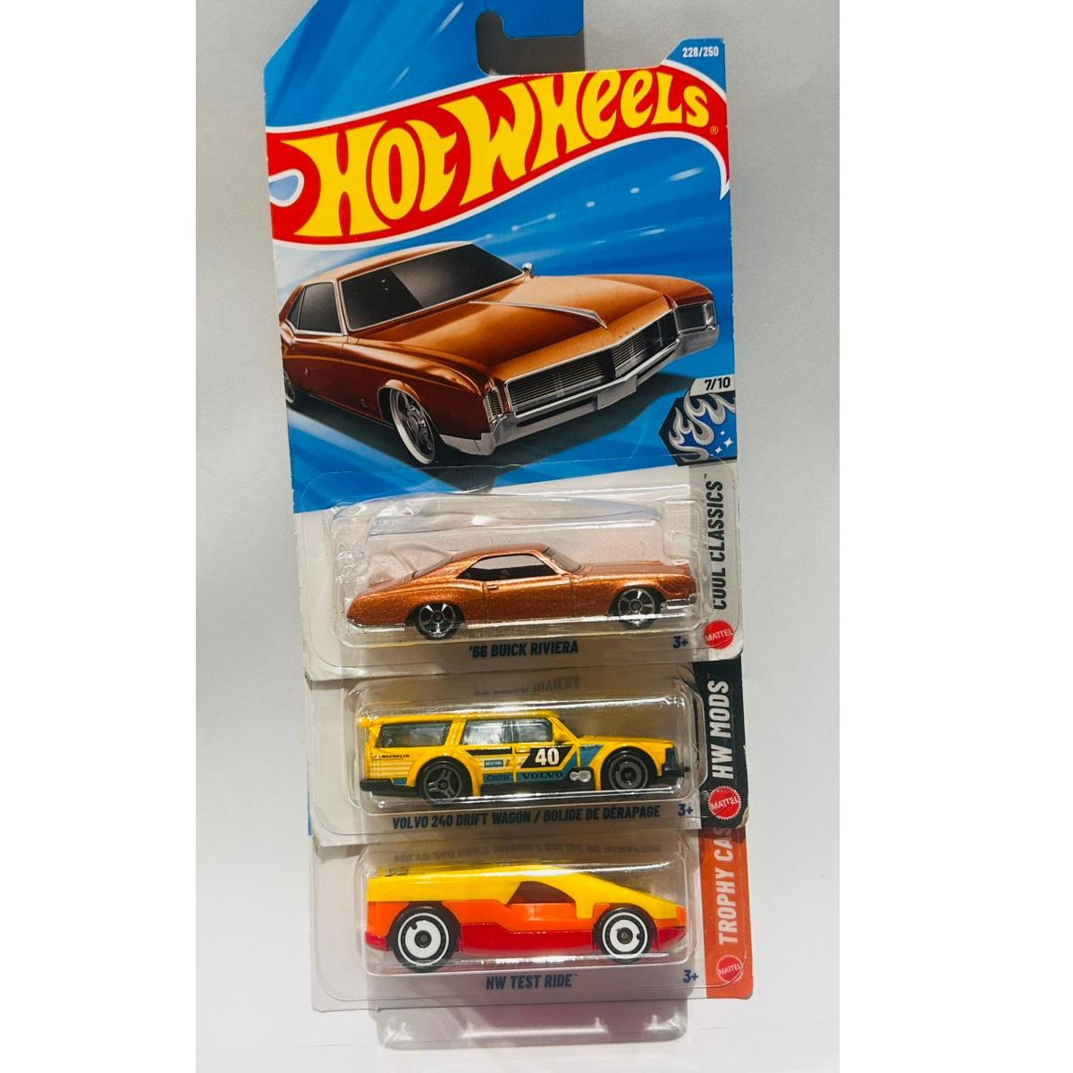 3-piece Hot Wheels car combo- 24