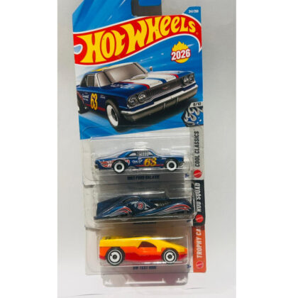 3-piece Hot Wheels car combo- 26