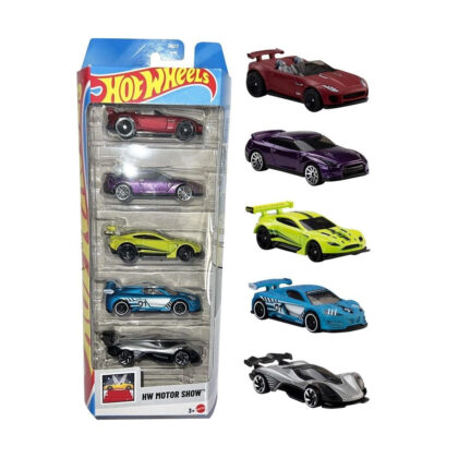 HW Motor Show 5-Car Set