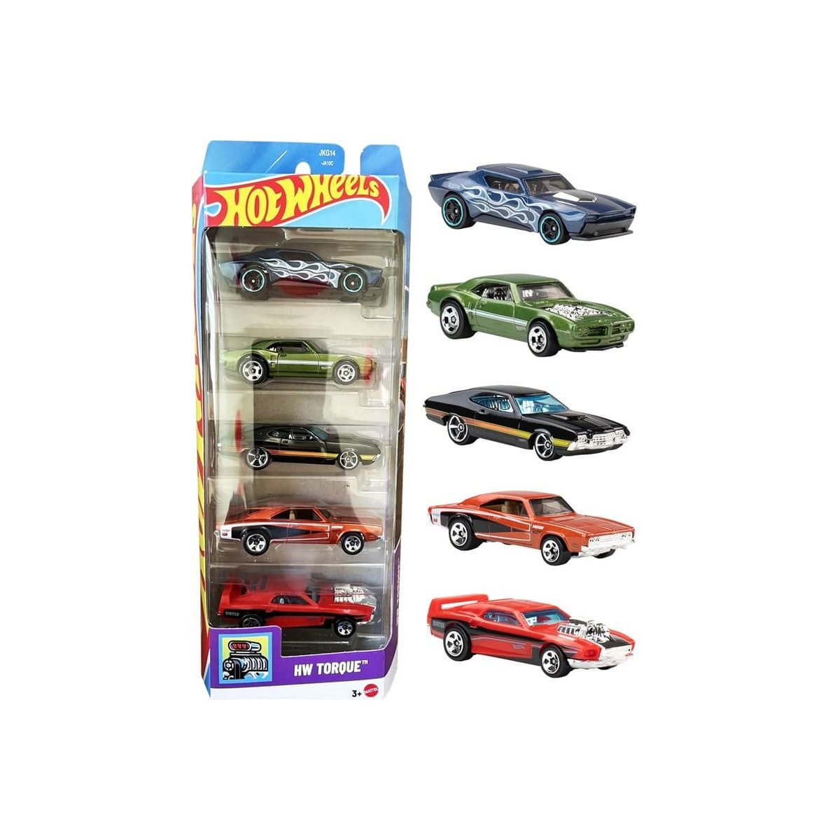 HW Torque 5-Car Set