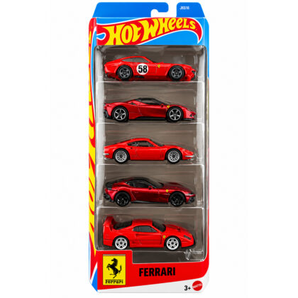 Hot Wheels Ferrari 5-Car Pack