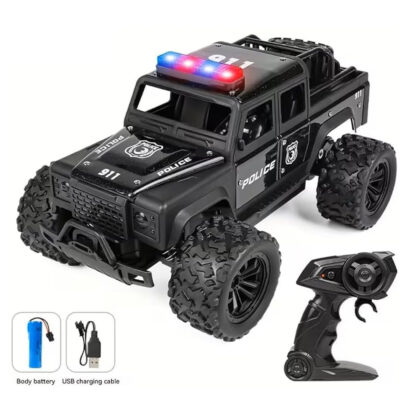 Toyboi 1:16 Scale RC Police Pickup Truck