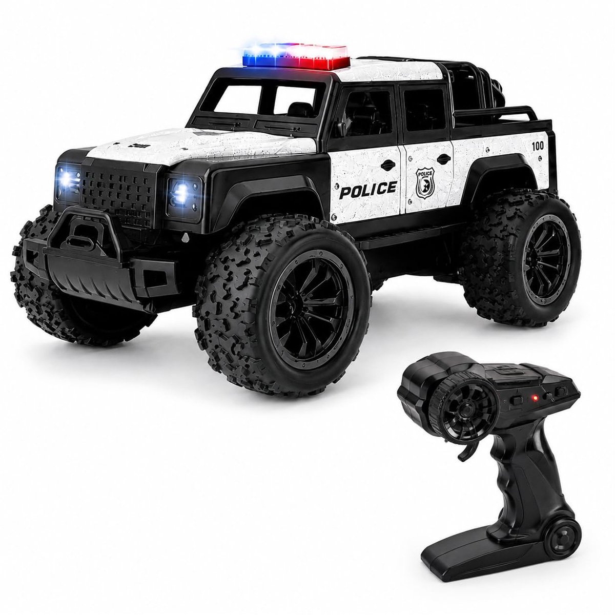 Toyboi 1:16 Scale RC Police Jeep