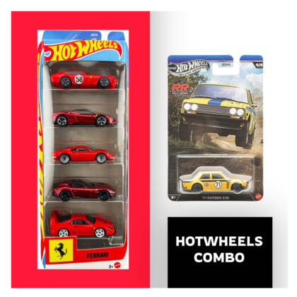 Hot Wheels Ferrari & Datsun 510 Combo